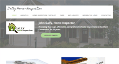 Desktop Screenshot of gallyhomeinspection.com