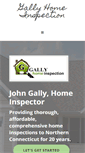 Mobile Screenshot of gallyhomeinspection.com